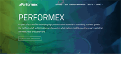 Desktop Screenshot of performex.com