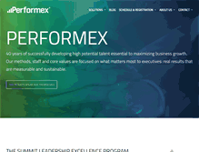 Tablet Screenshot of performex.com